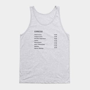 Coffee lover t-shirt Tank Top